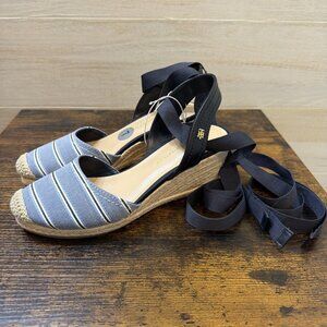 Tommy Hilfiger wedge sandals heel height 3 İnç Size 7